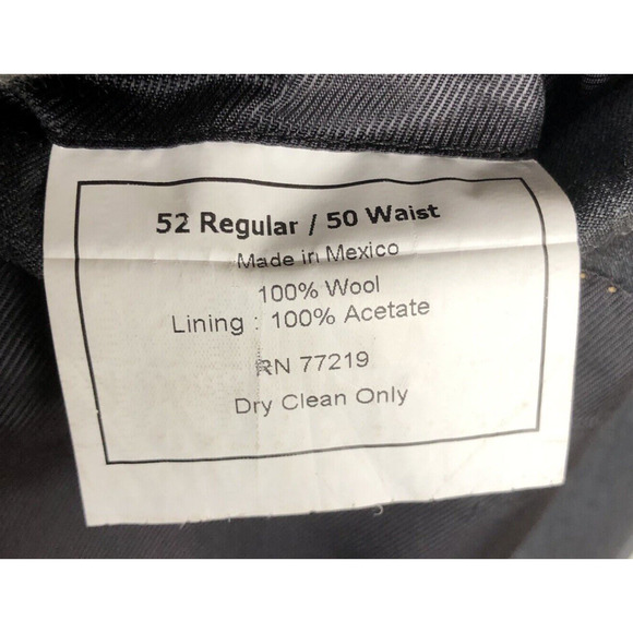 JOSEPH & FEISS GOLD Wool Blazer Sport Coat Sz 52R‎ Solid Gray Luxury Jacket - Picture 4 of 16